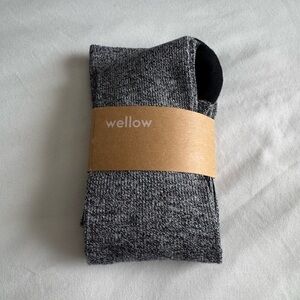 wellow Bamboo Charcoal and Black Compression Socks